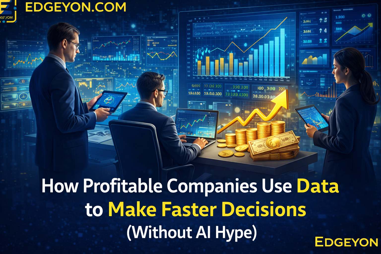How Profitable Companies Use Data to Make Faster Decisions (Without AI Hype)