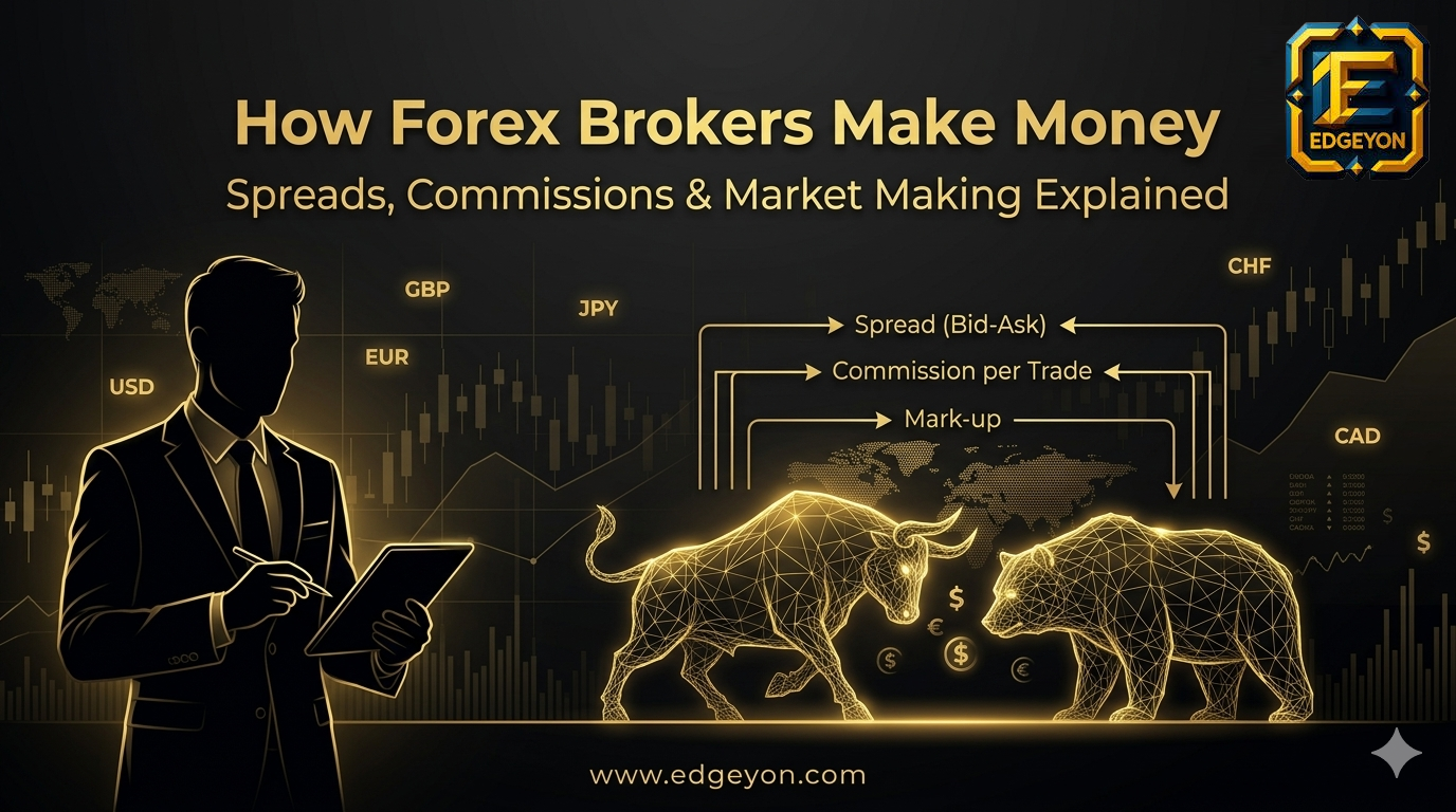 How Forex Brokers Make Money (Explained Clearly)