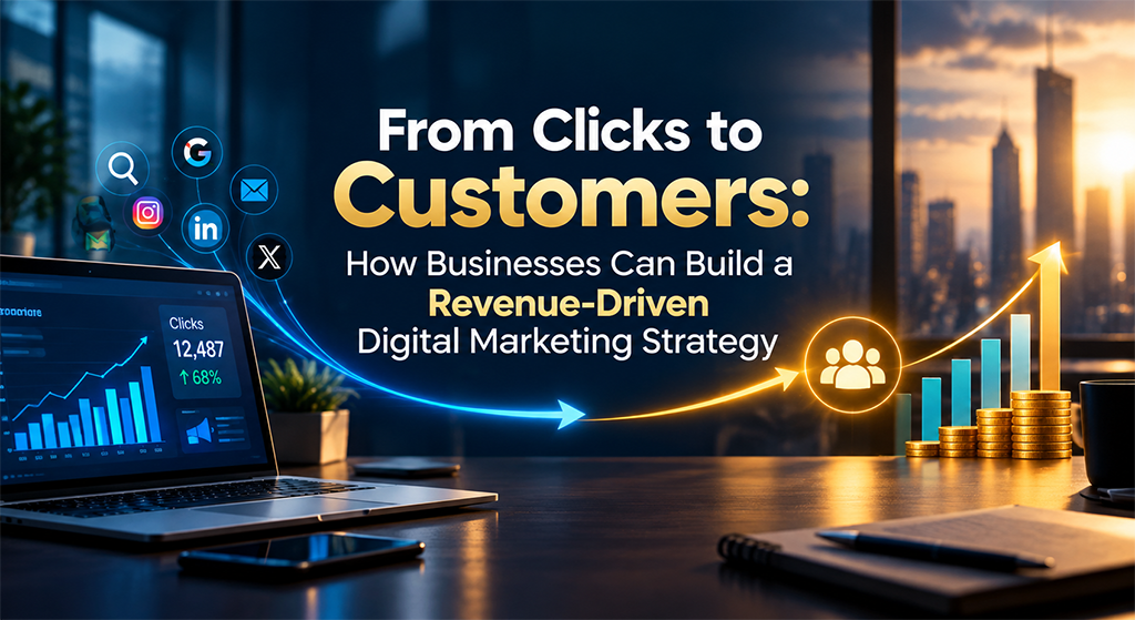 From Clicks to Customers: How Businesses Can Build a Revenue-Driven Digital Marketing Strategy