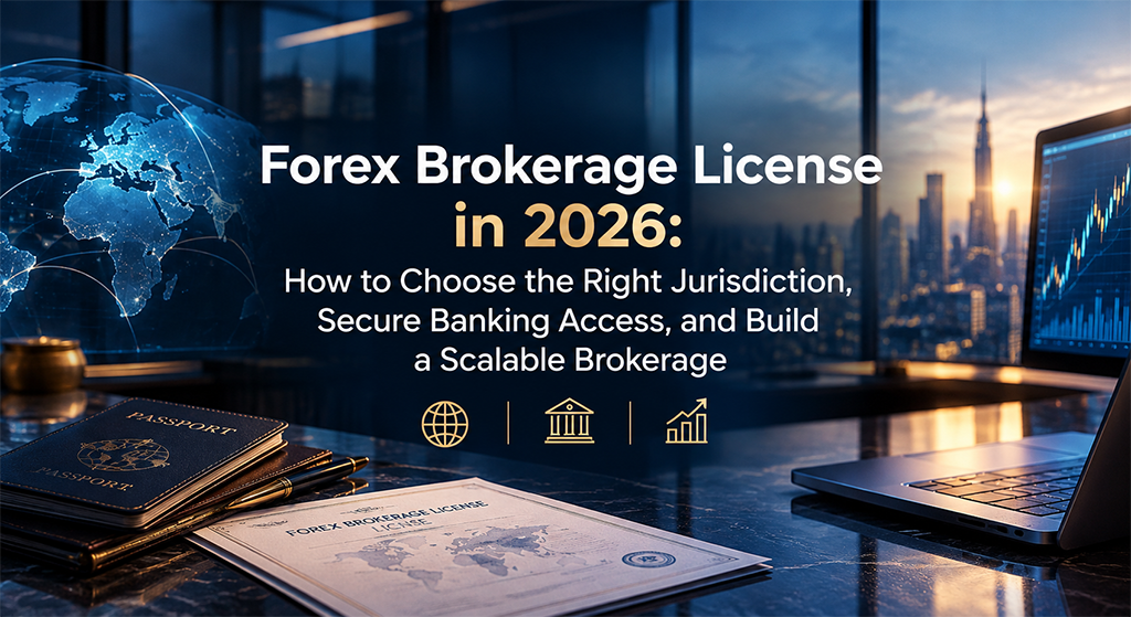 Forex Brokerage License in 2026: How to Choose the Right Jurisdiction, Secure Banking Access, and Build a Scalable Brokerage