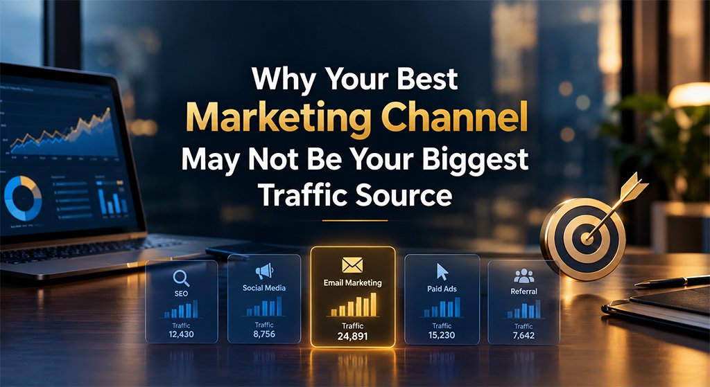 Why Your Best Marketing Channel May Not Be Your Biggest Traffic Source